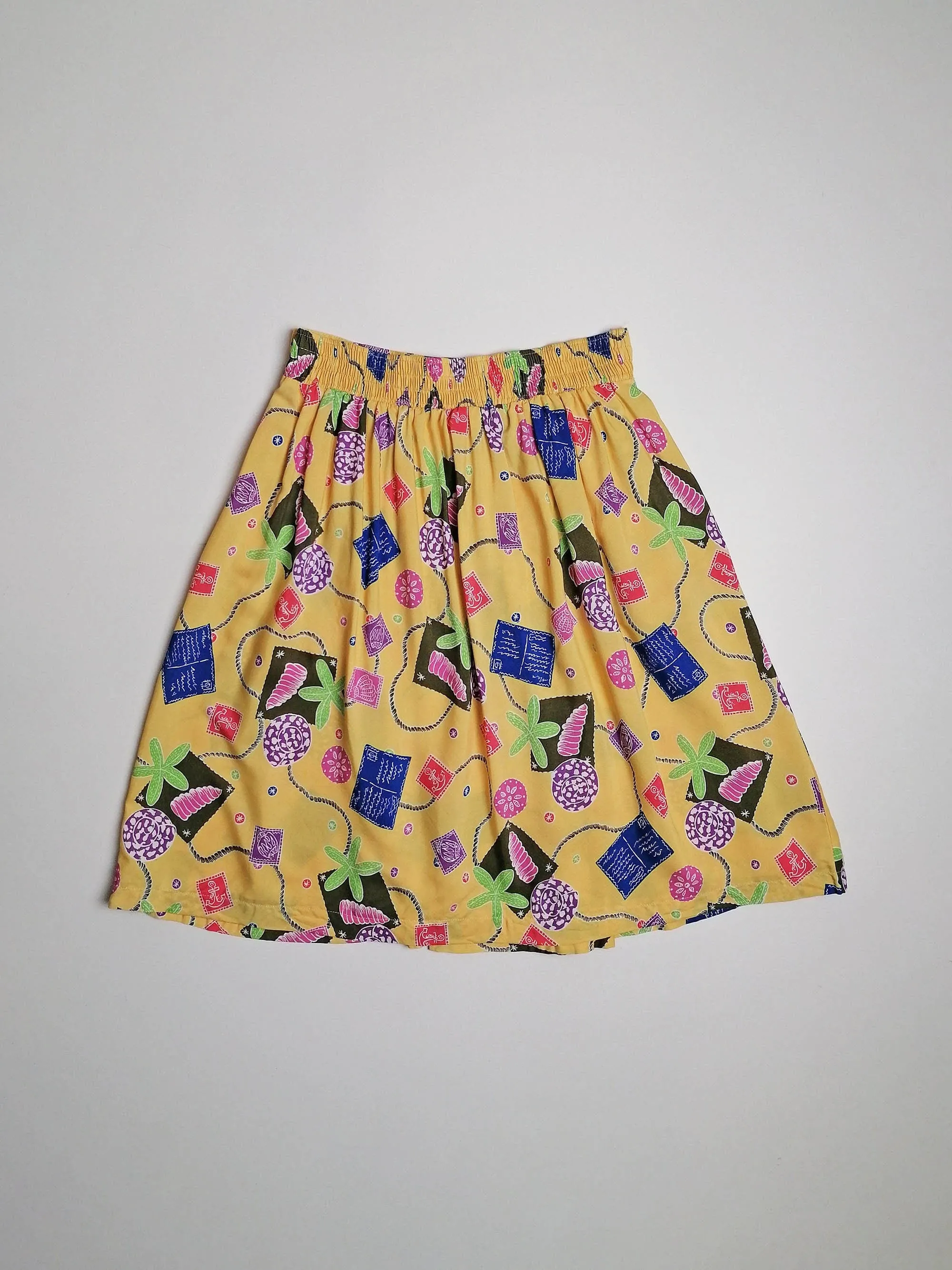 90's High Waist Retro Culottes ~ size M