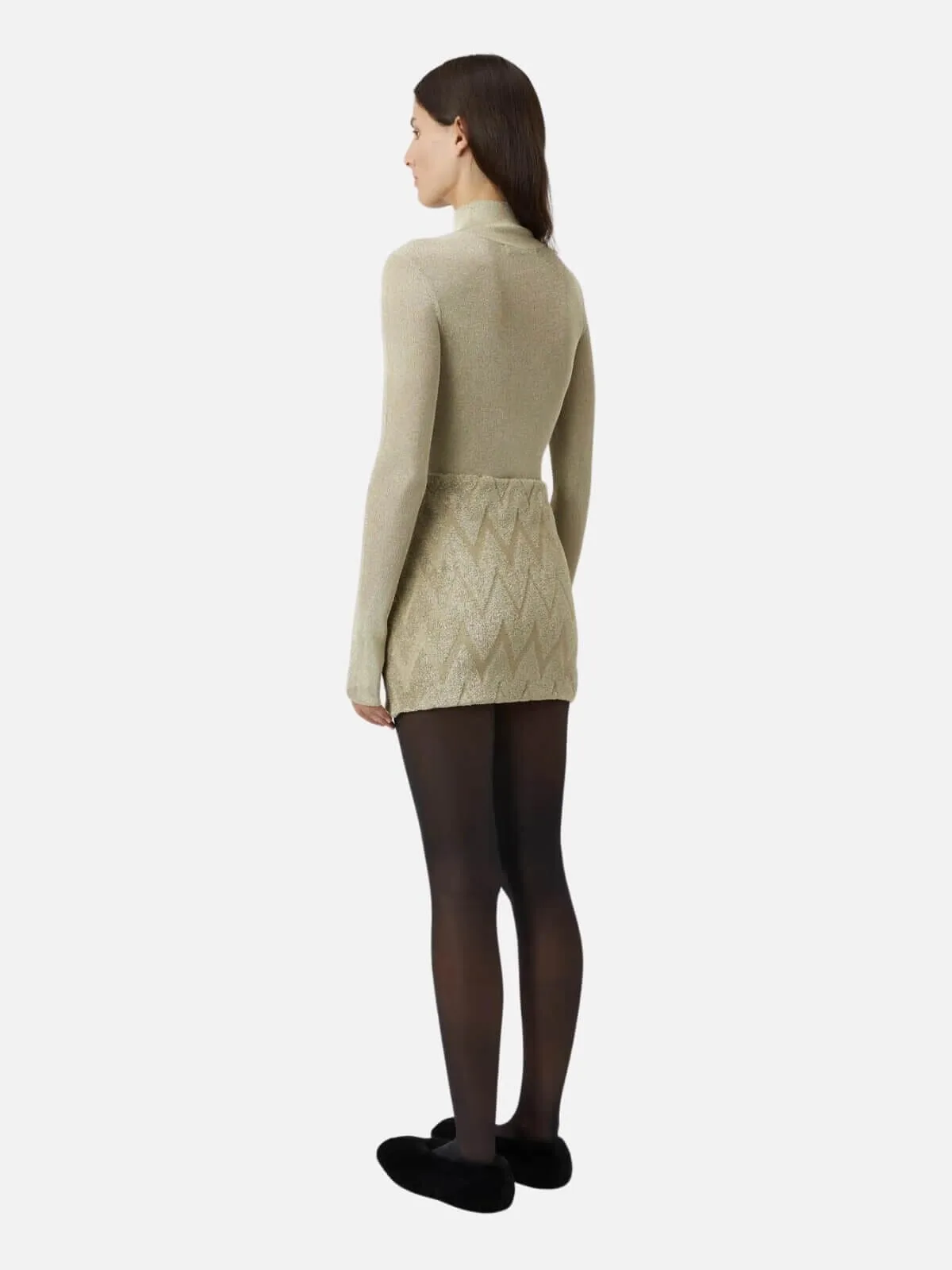 Aretz Turtleneck - Champagne