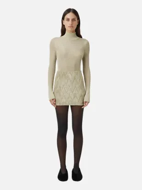 Aretz Turtleneck - Champagne