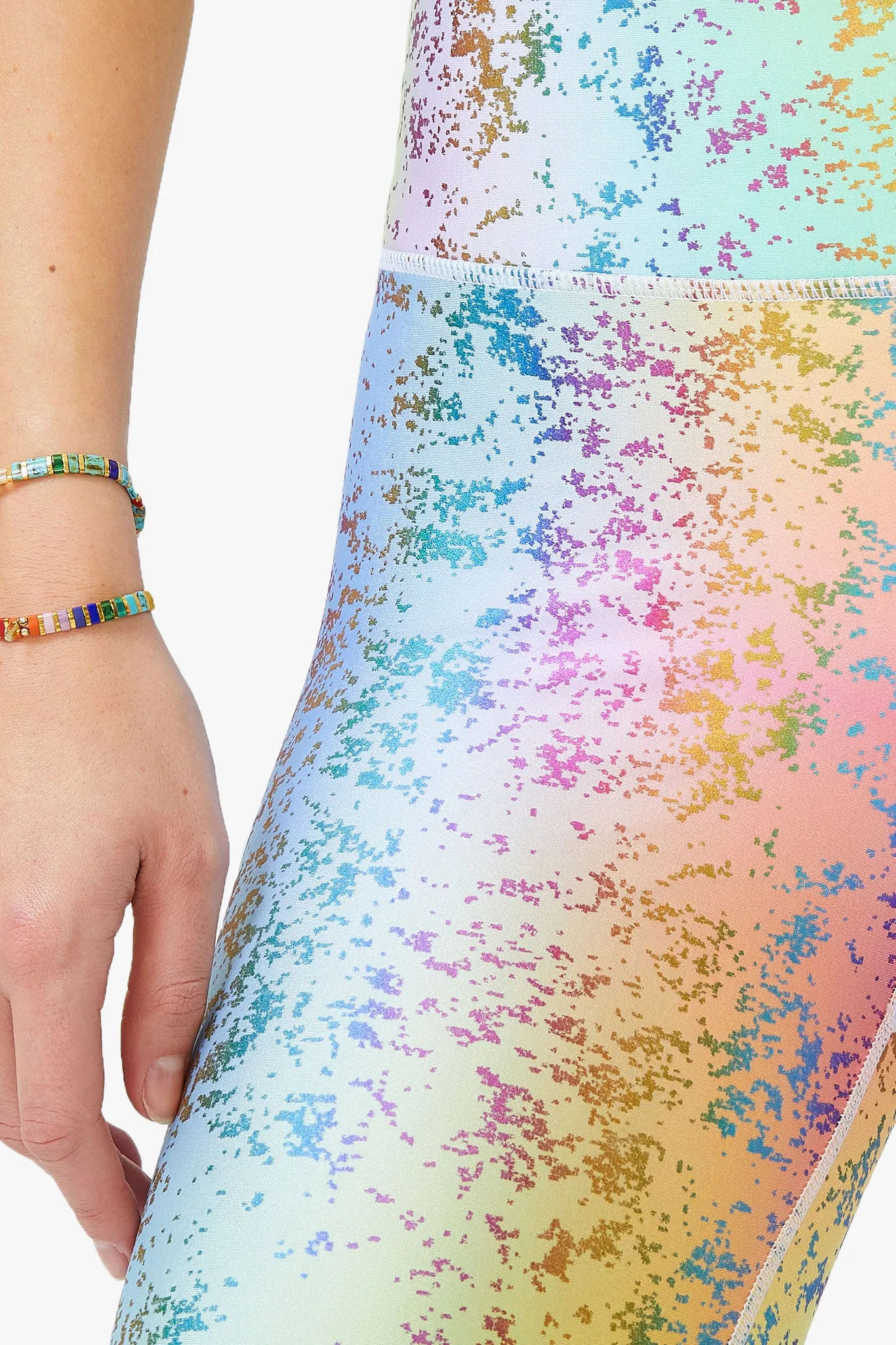 Balayage Hi-Shine Leggings in Rainbow Haze