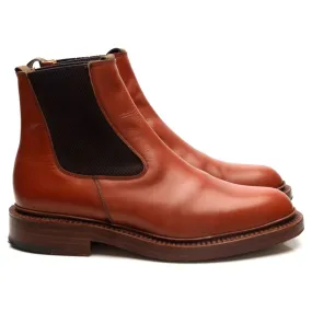 'Bedale' Tan Brown Leather Chelsea Boots UK 6 FX