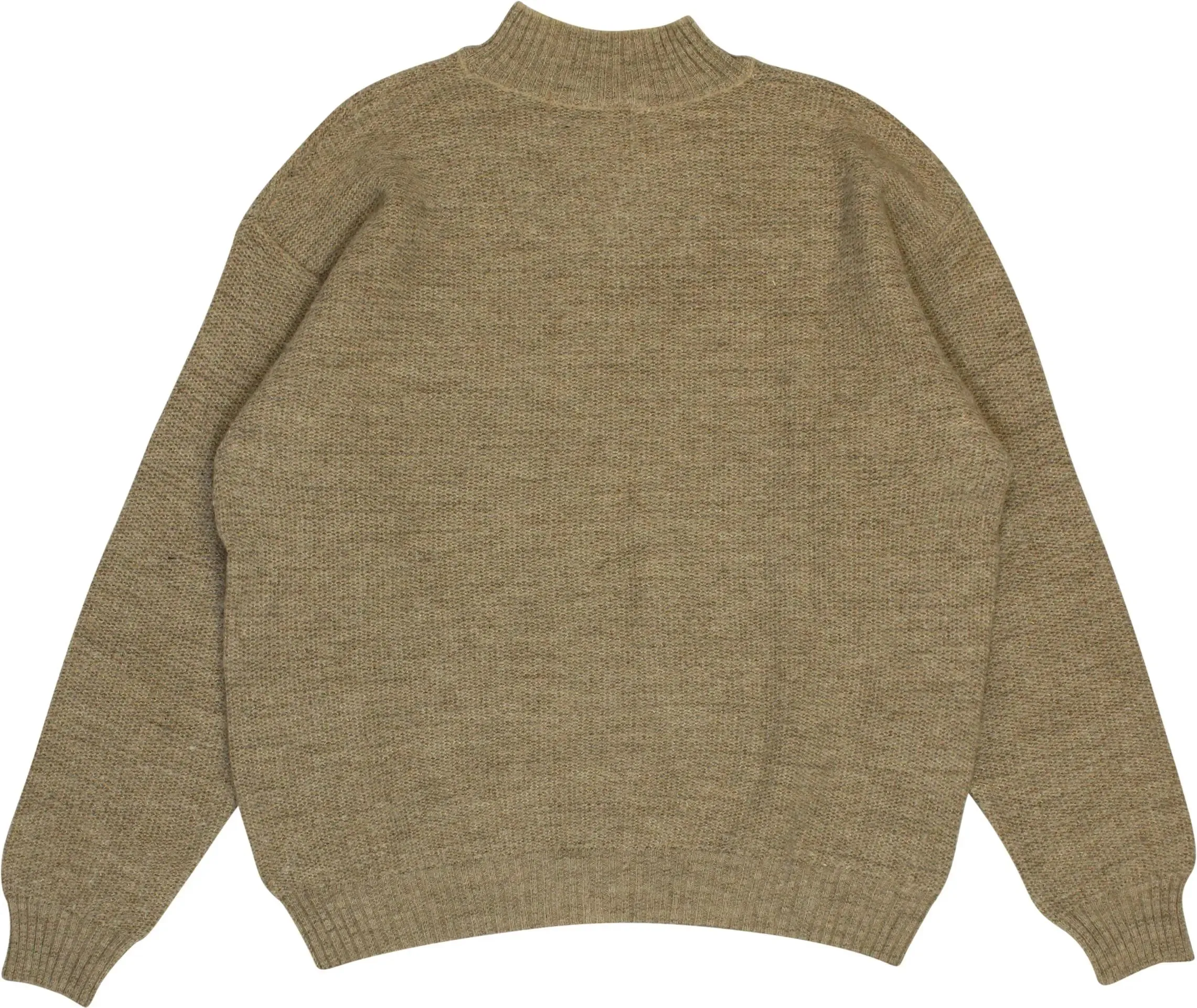 Beige Turtleneck Jumper | ThriftTale