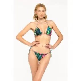 Bikini triangolo e slip donna Verde