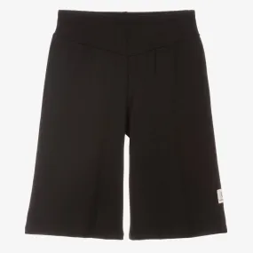 Black Organic Cotton Culottes