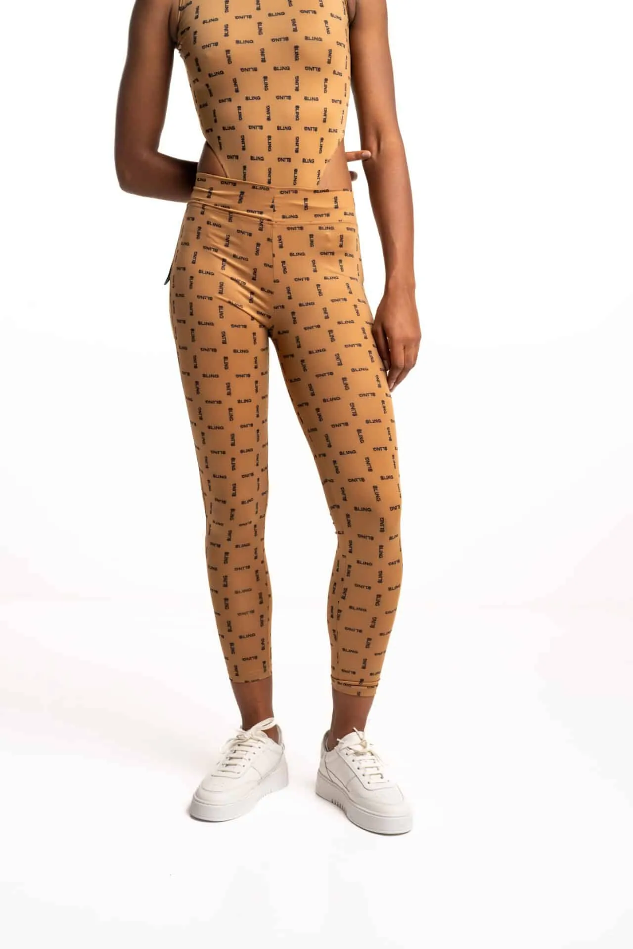 BLING Ladies Skin Leggings Camel BLWL-KB02