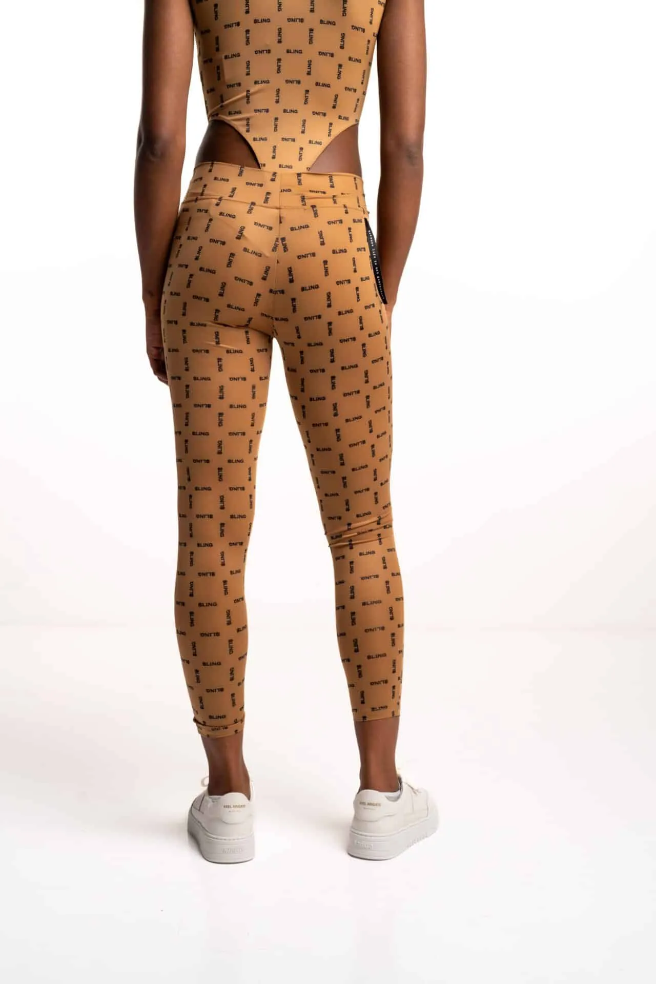 BLING Ladies Skin Leggings Camel BLWL-KB02