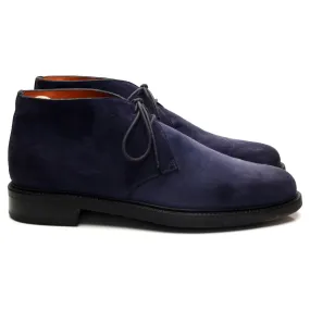 Blue Suede Chukka Boots UK 9 F