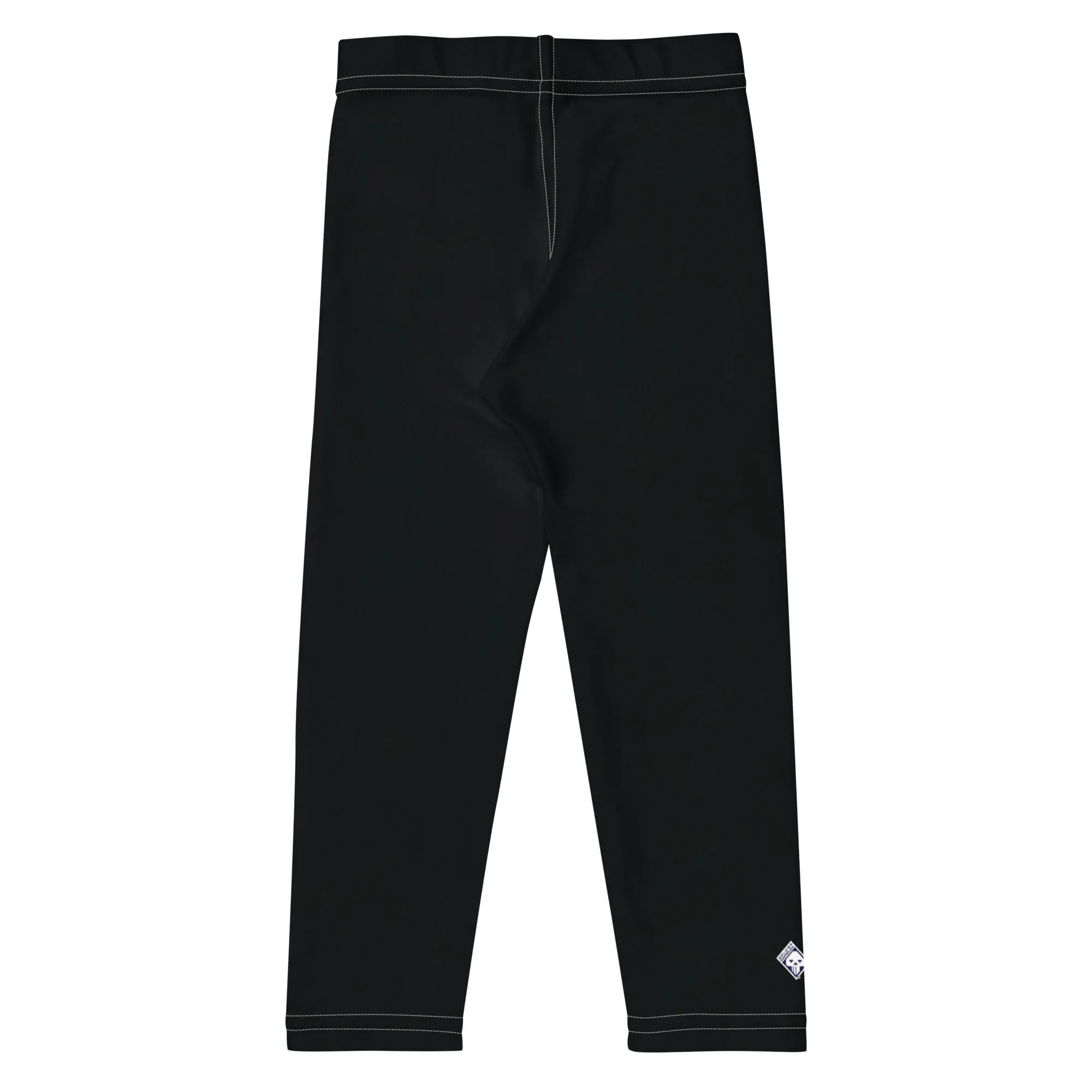 Bold Moves: Boys' Solid Color Athletic Leggings - Noir