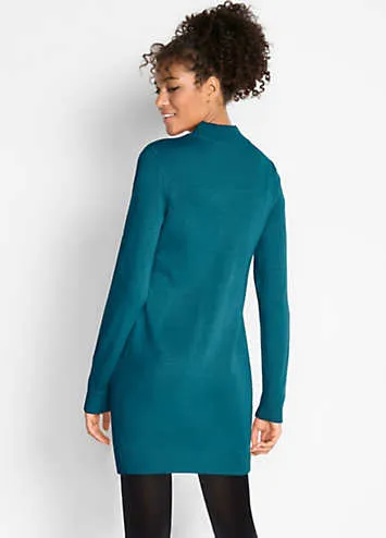 bonprix Turtleneck Knitted Dress | Grattan