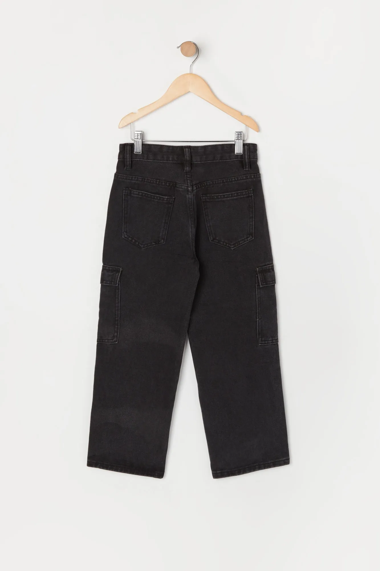 Boys Wide Leg Cargo Jean