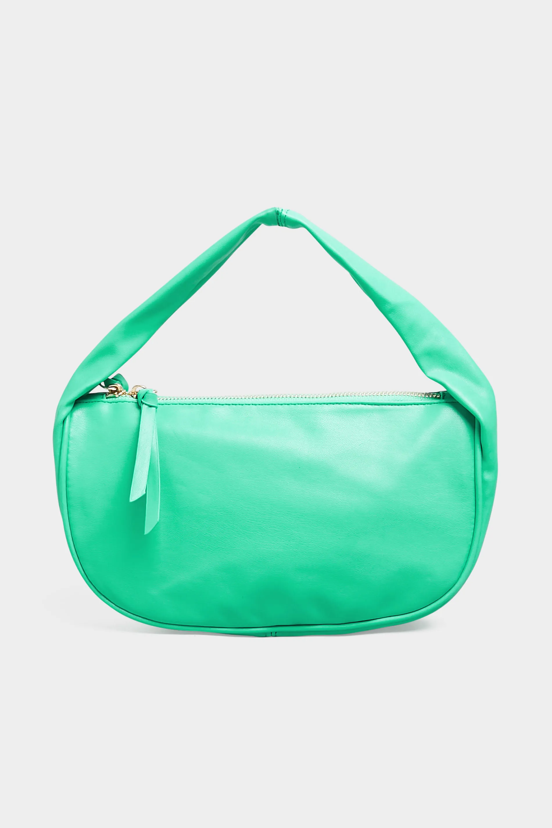 Bright Green Slouch Handle Bag