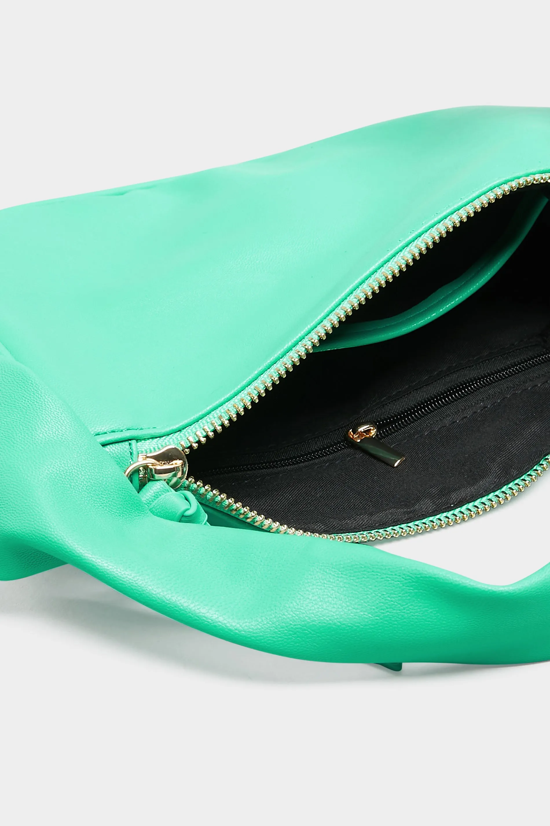 Bright Green Slouch Handle Bag