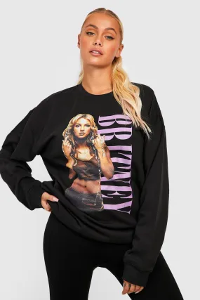 Britney License Oversized Sweater