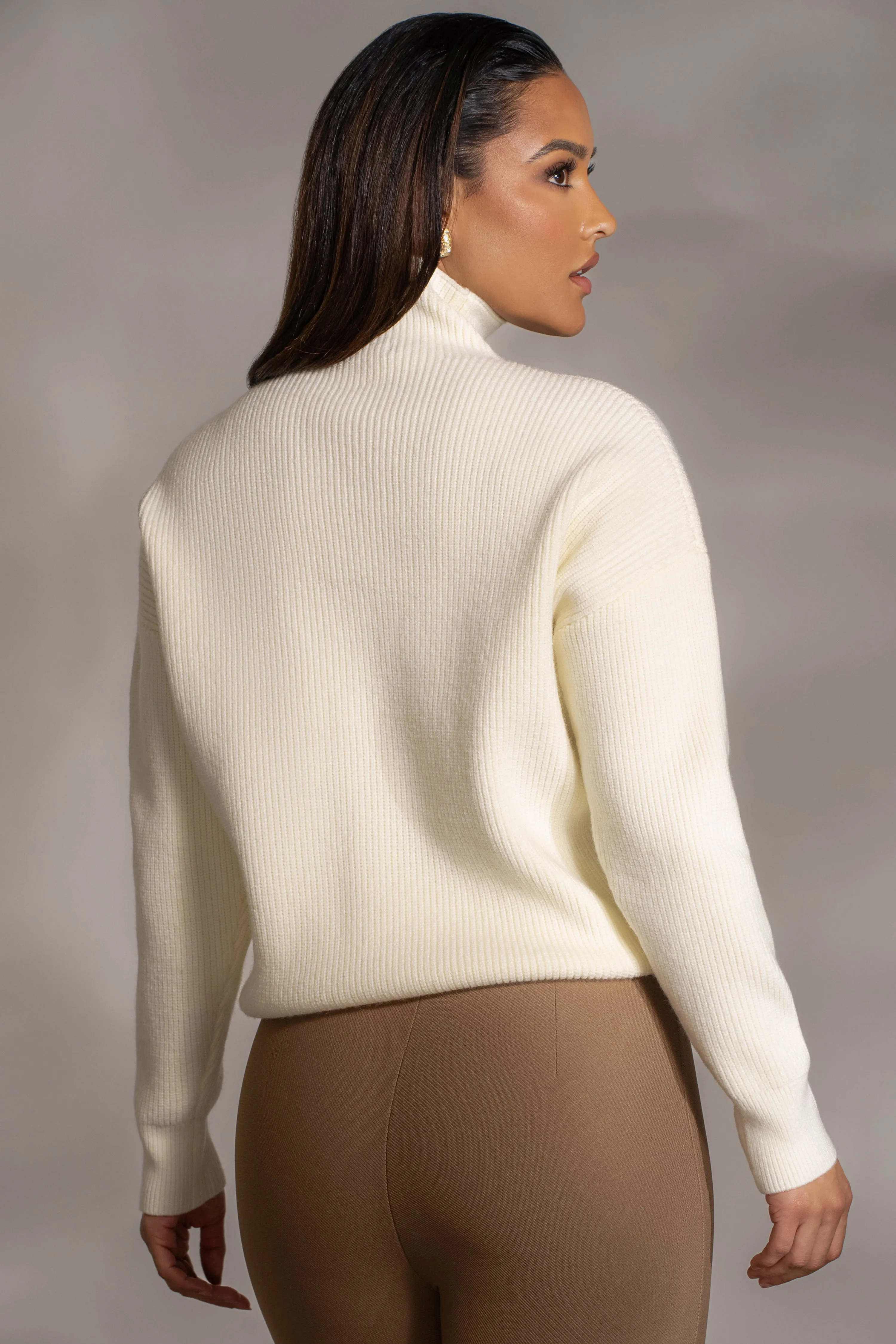 Buttercream Jenni Turtleneck Sweater Top