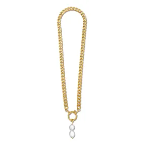 Cassidy Chunky Pearl Necklace