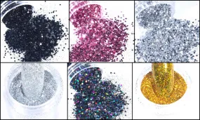 Chunky smooth Glitters for Resin crafts