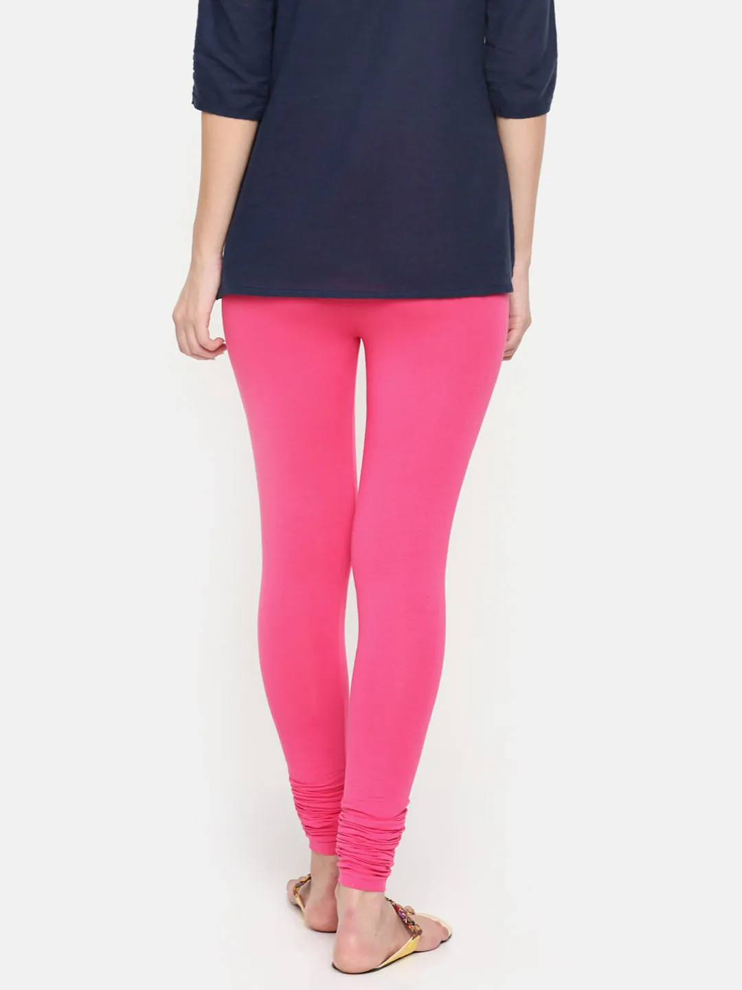 Churidar Leggings-Pink