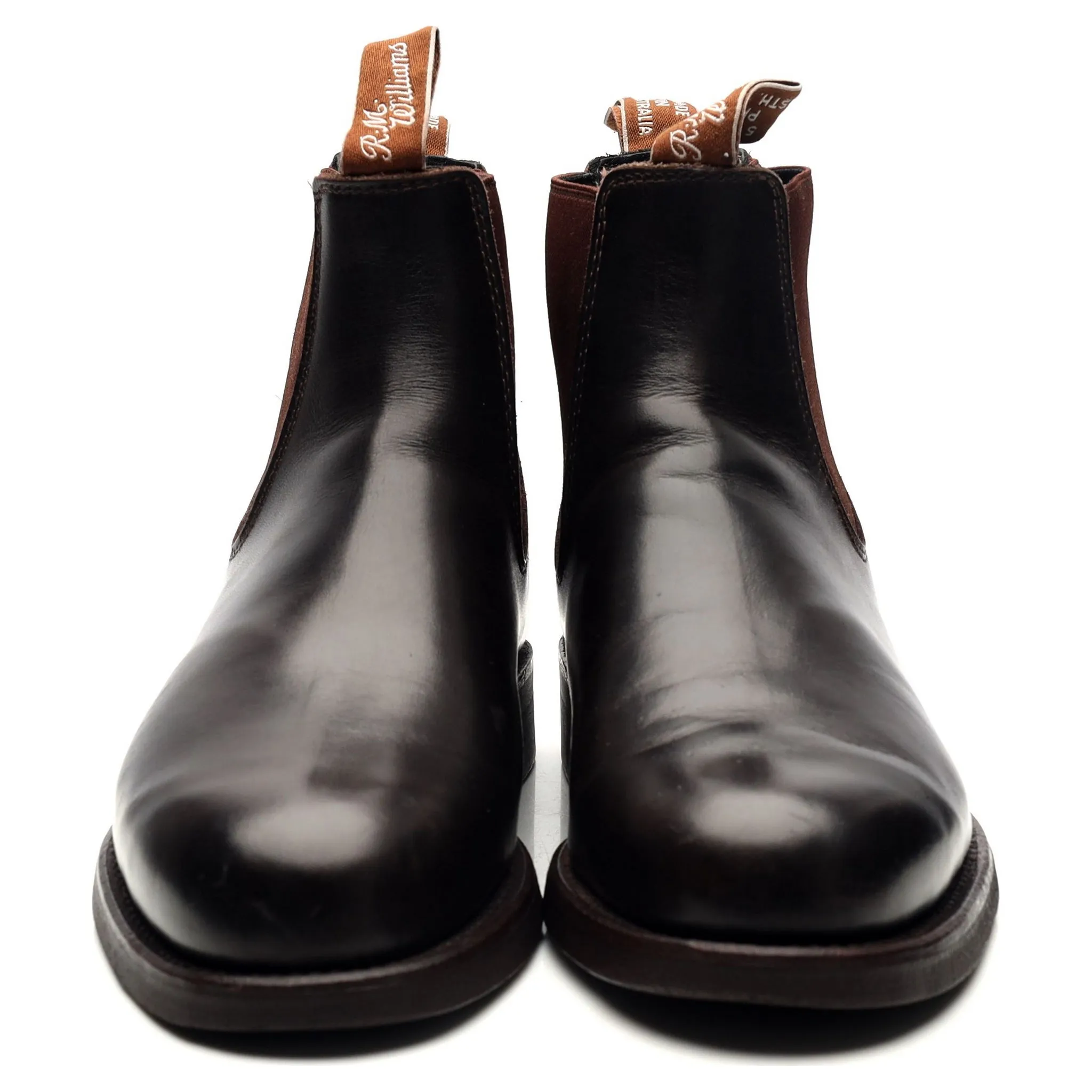 'Comfort Craftsman' Dark Brown Leather Boots UK 7 G