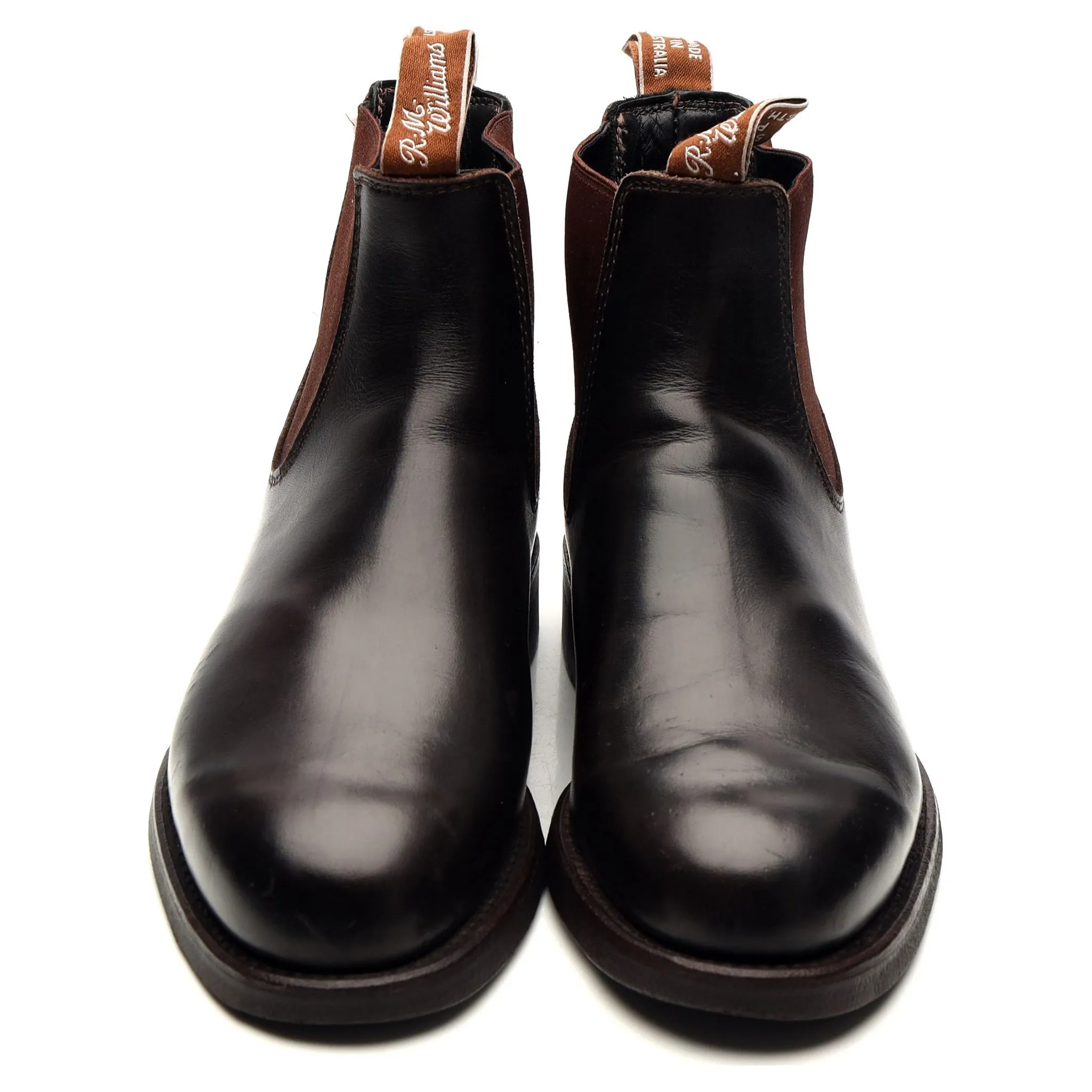 'Comfort Craftsman' Dark Brown Leather Boots UK 7 G