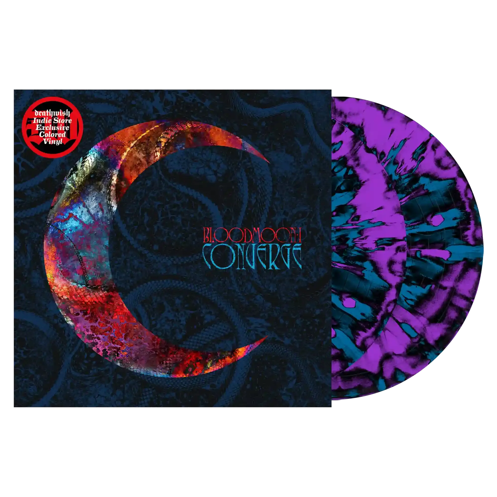 CONVERGE ‘BLOODMOON’ 2LP (Black/Navy/Neon Purple Mix Vinyl)