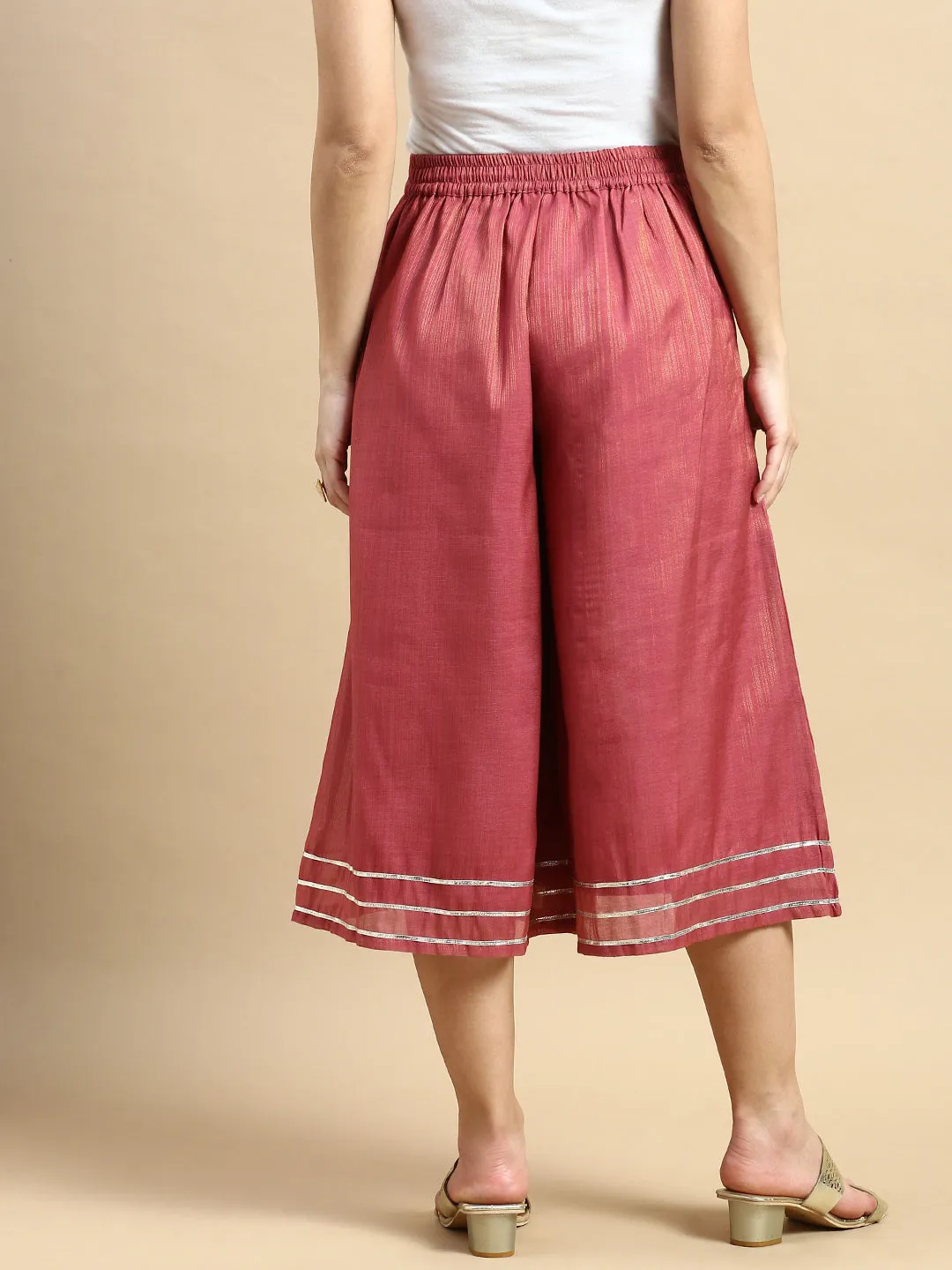 Culottes-Dark Pink