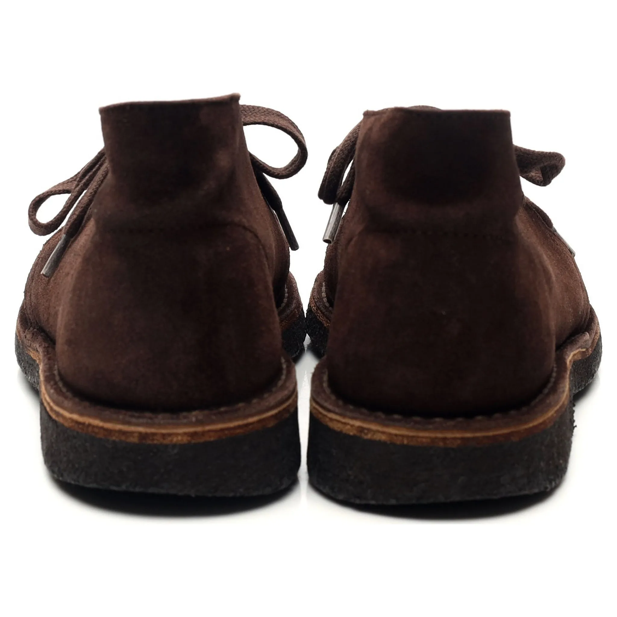 Dark Brown Suede Chukka Boots UK 6.5