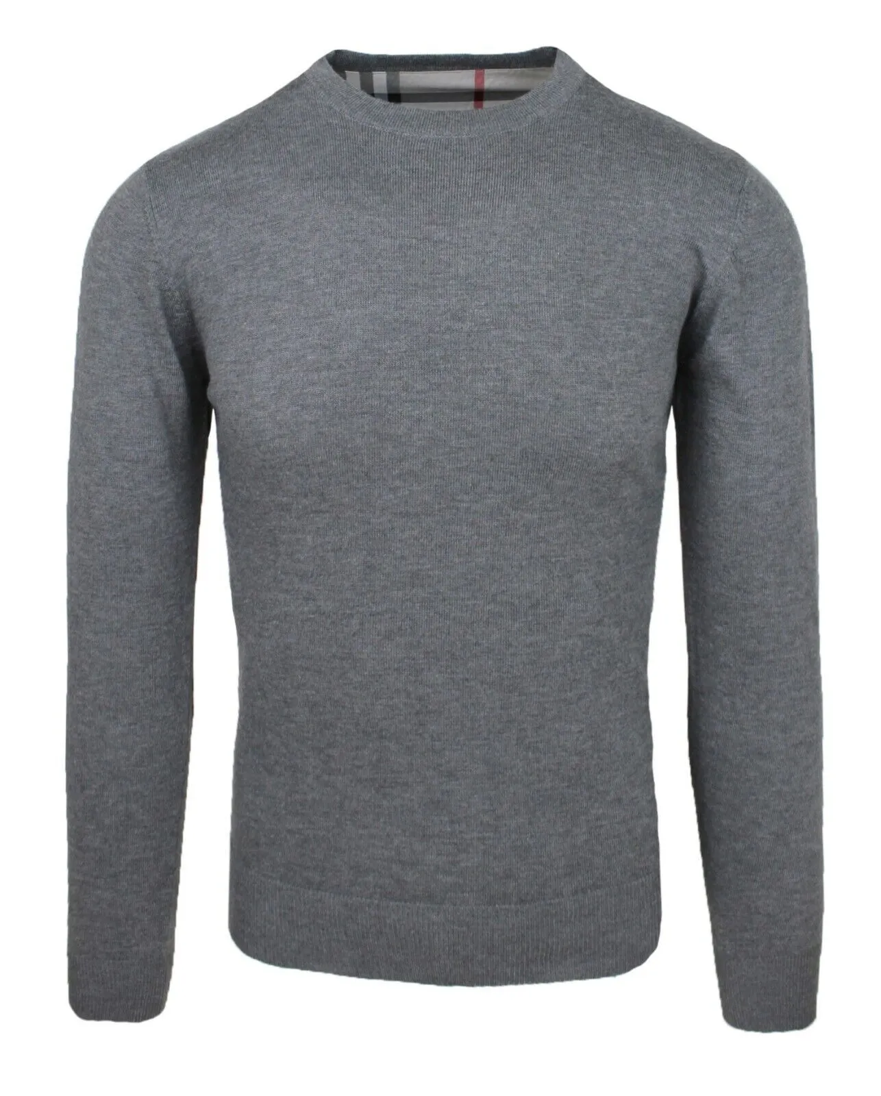 DIAMOND MAGLIONE GOLF UOMO GRIGIO SLIM FIT PULLOVER MAGLIA INVERNALE SCOZZESE