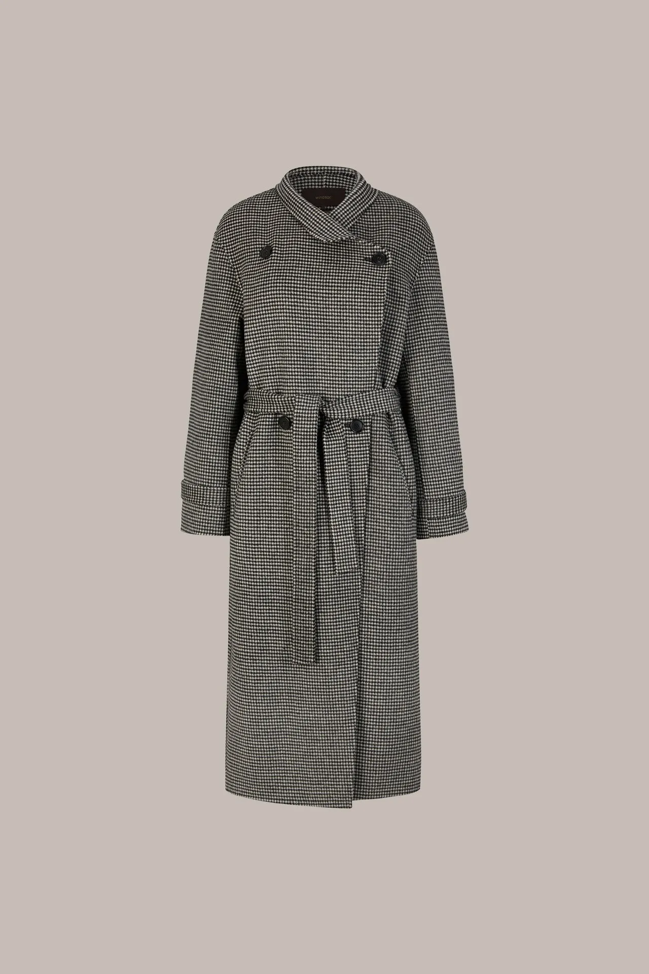 Doubleface Coat with Belt