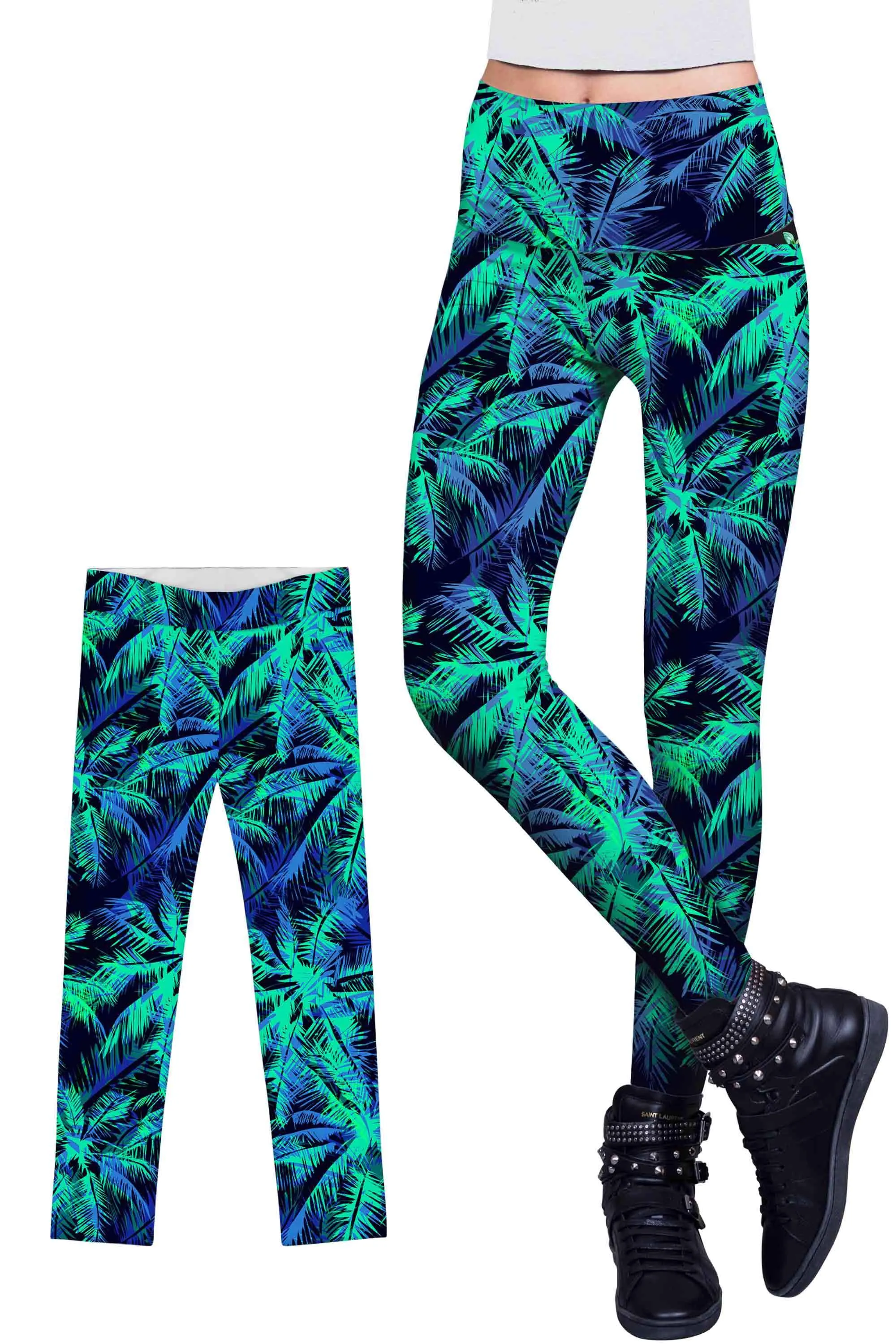 Electric Jungle Lucy Leggings - Mommy and Me