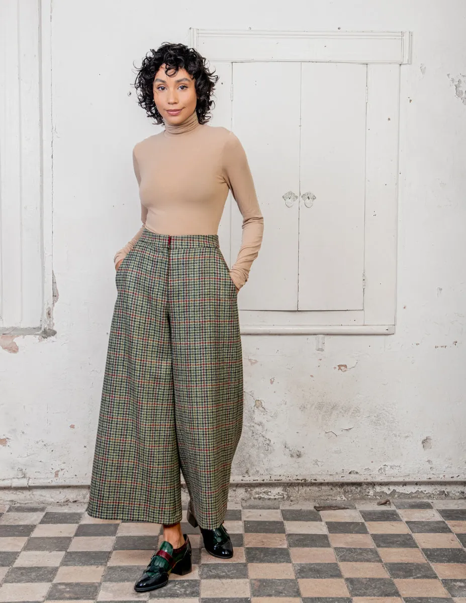 Enya Tweed Culottes - Hacking Check