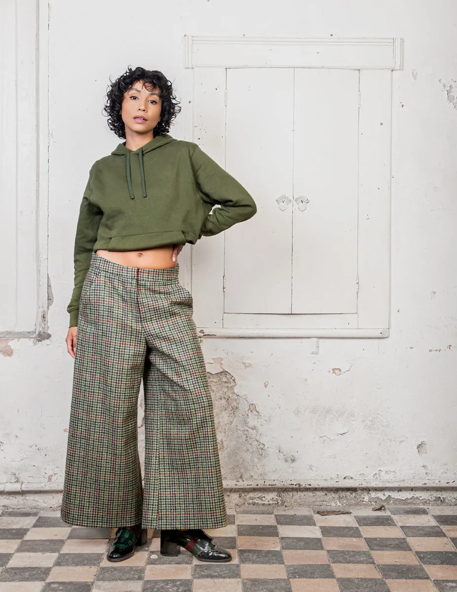 Enya Tweed Culottes - Hacking Check