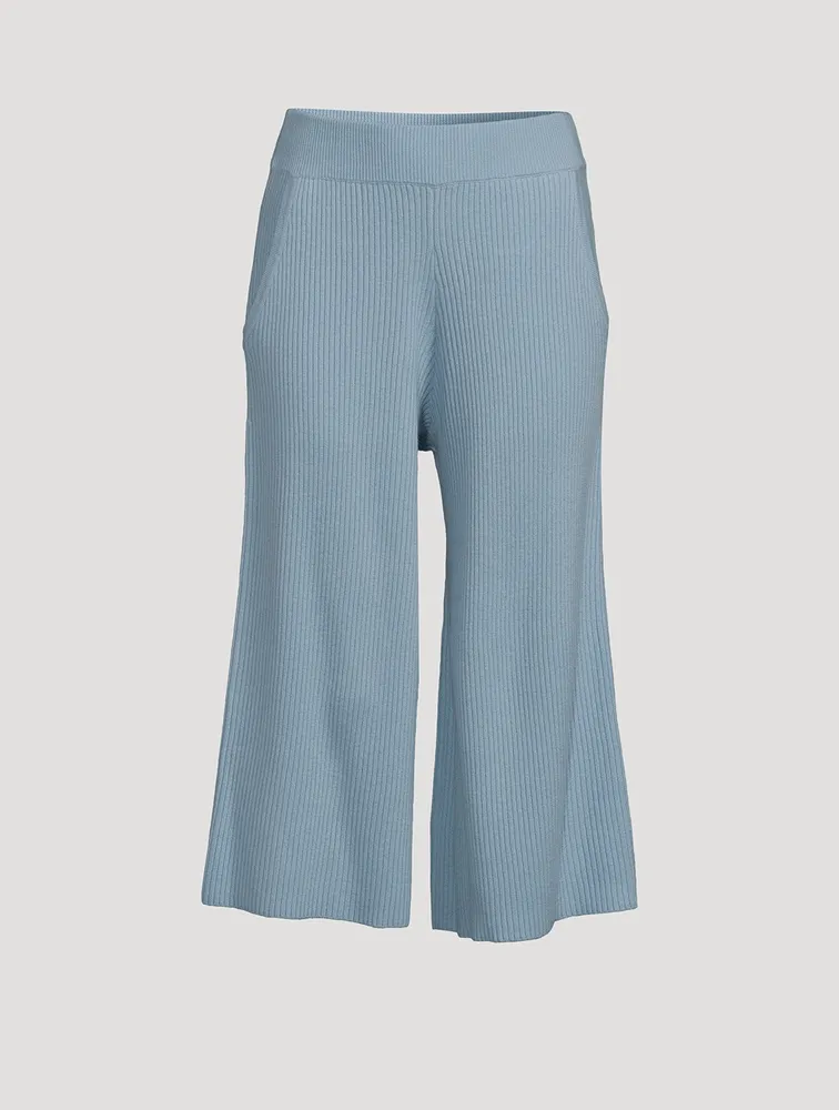 EQUIPMENT Ariela Ribbed Culottes