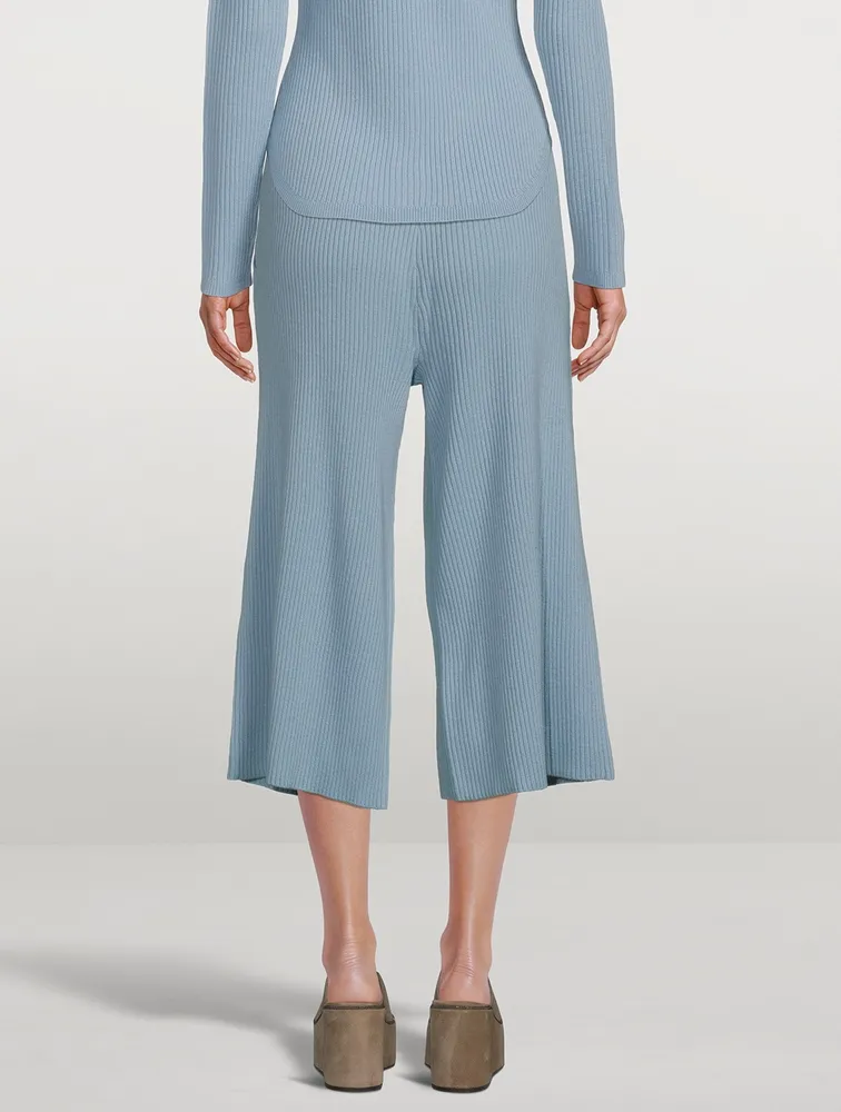 EQUIPMENT Ariela Ribbed Culottes