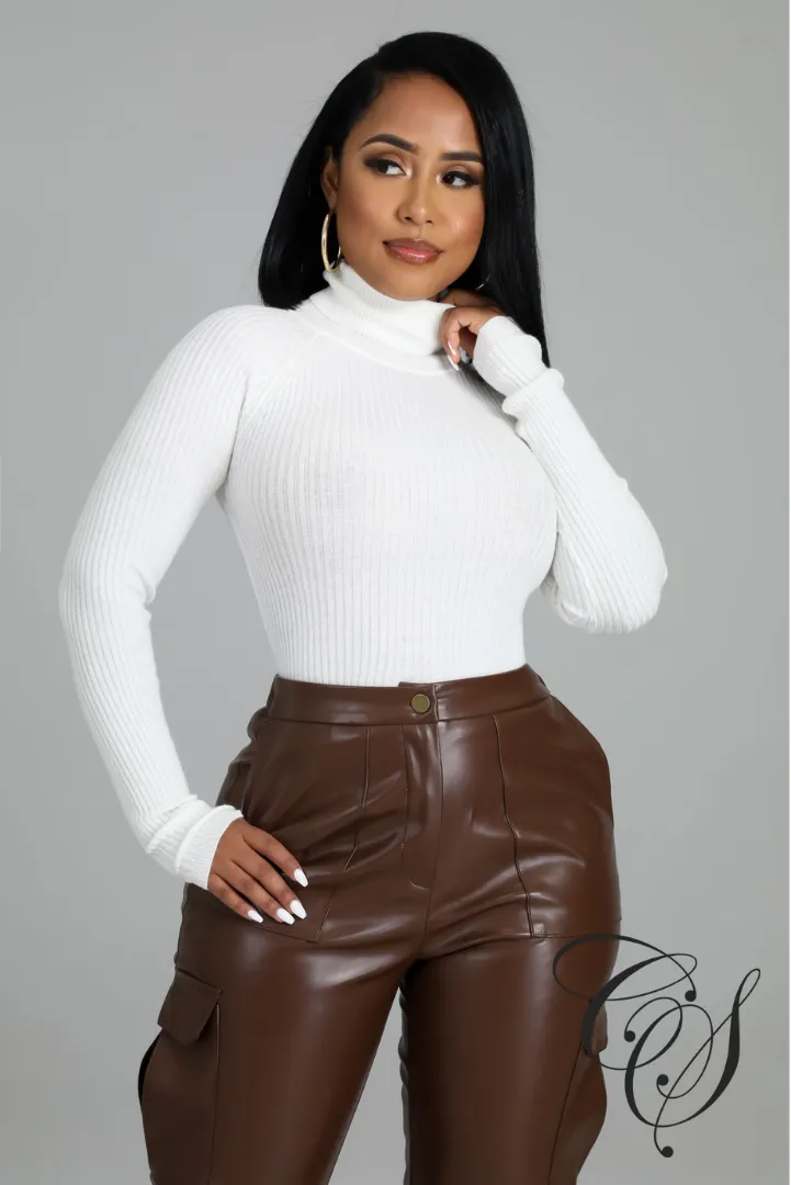 Evienne Fitted Turtleneck