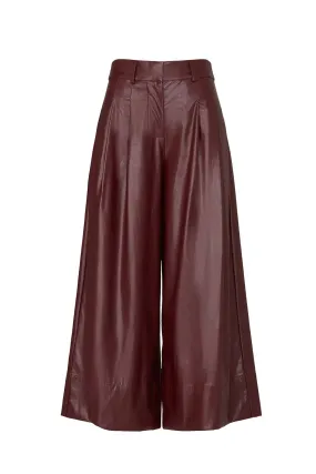 Faux Leather Sofia Culottes