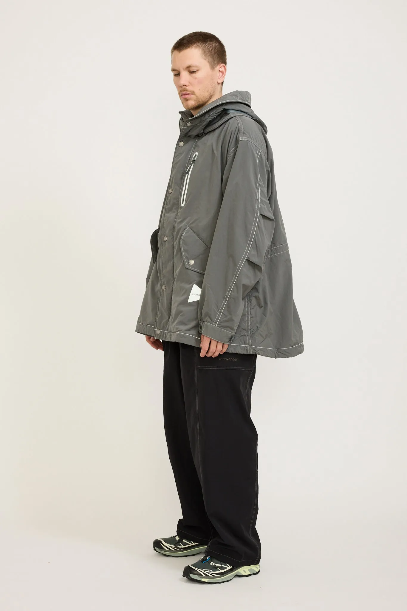 Fishtail Octa Coat Grey