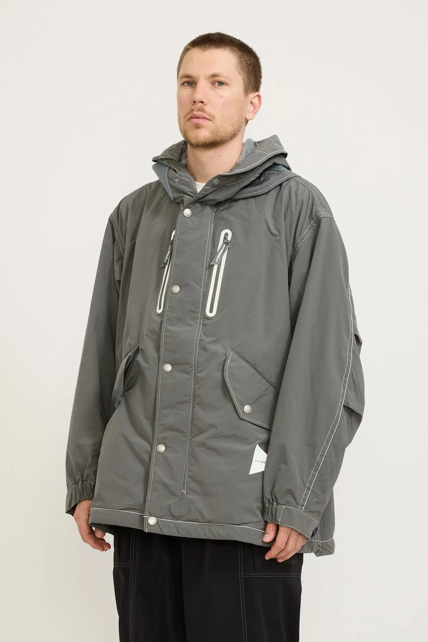 Fishtail Octa Coat Grey