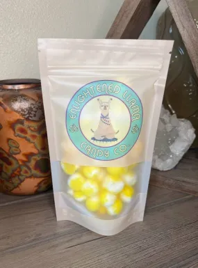 Freeze Dried Candy - Pucker Up Poofs a lemony freeze dried treat