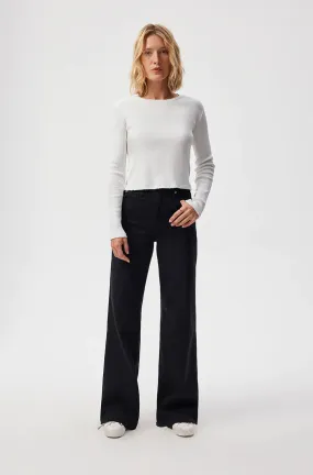 Frida Wide Leg - Black Oak