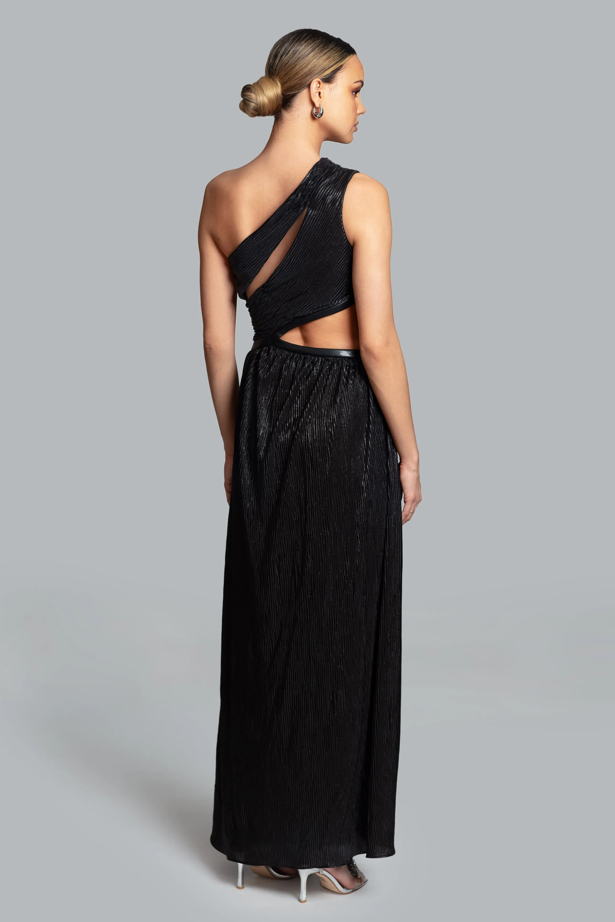 GHRAIL Chelsea Metallic Knit Gown