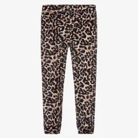 Girls Leopard Print Leggings