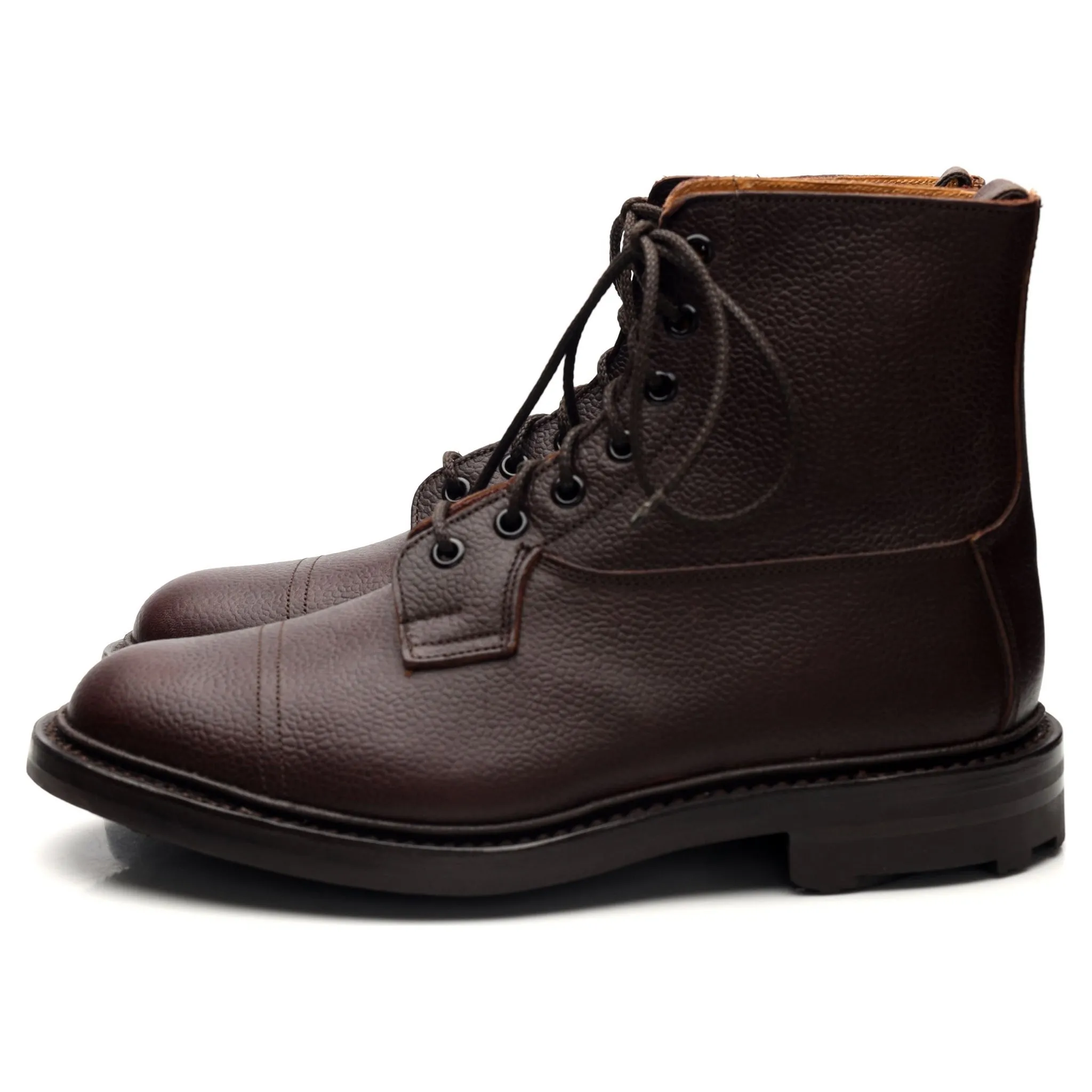 'Grassmere' Dark Brown Leather Boots UK 6.5