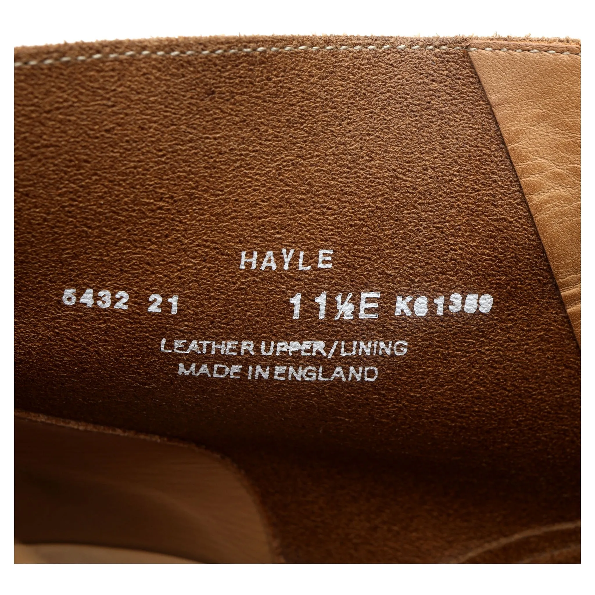 'Hayle' Tan Brown Suede Chukka Boots UK 11.5 E