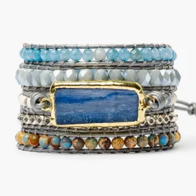 Healing Topaz Wrap Bracelet