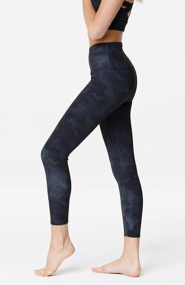 High Rise Midi Camo Leggings