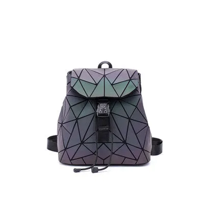 HOLOGRAPHIC LUMINOUS LIGHT REACTIVE SHOULDER BAG