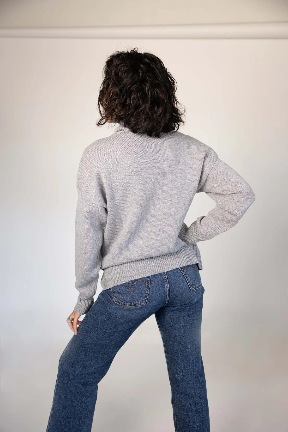 Hugme Turtleneck - Grey