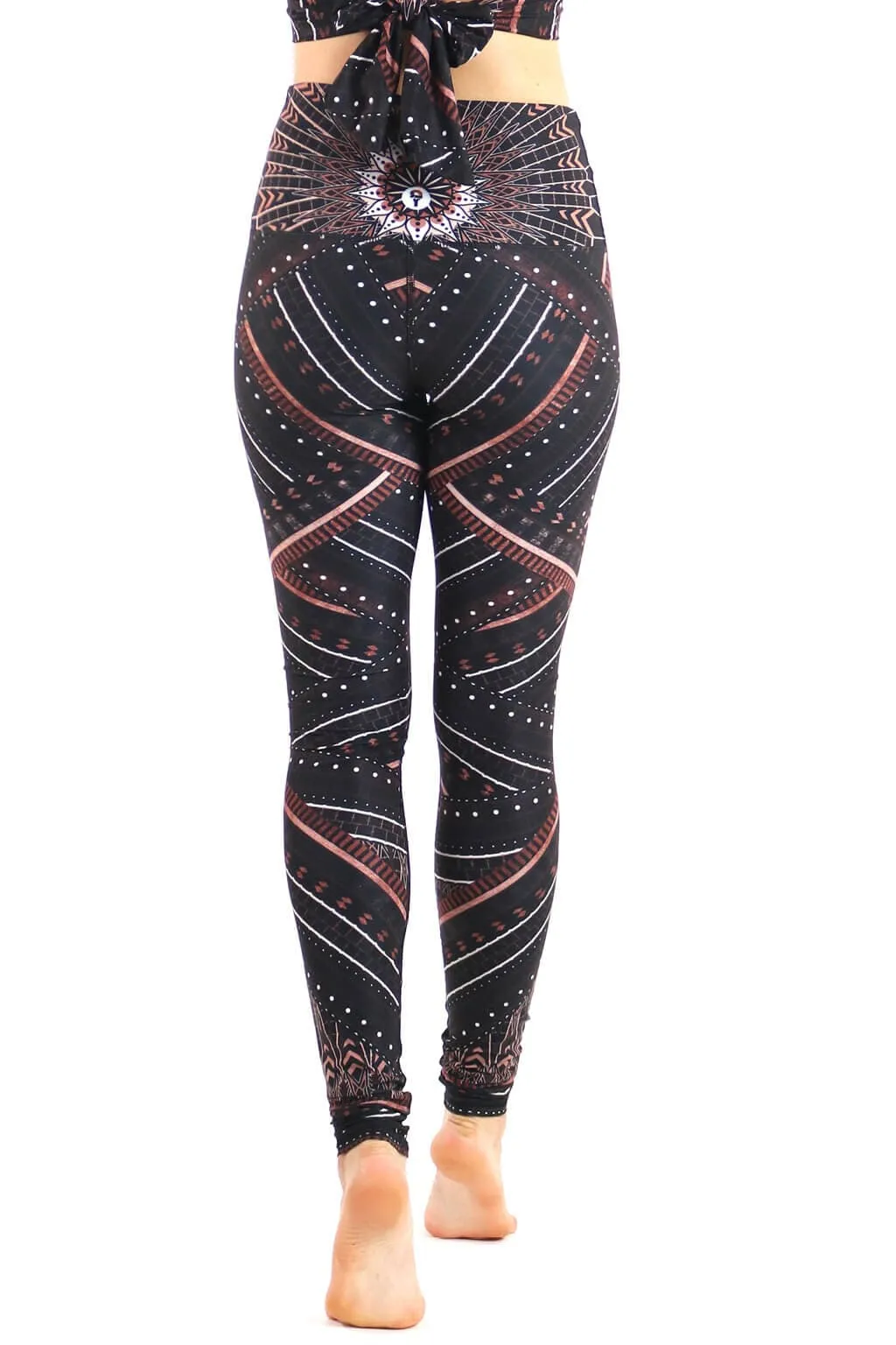 Humble Warrior Printed Yoga Leggings