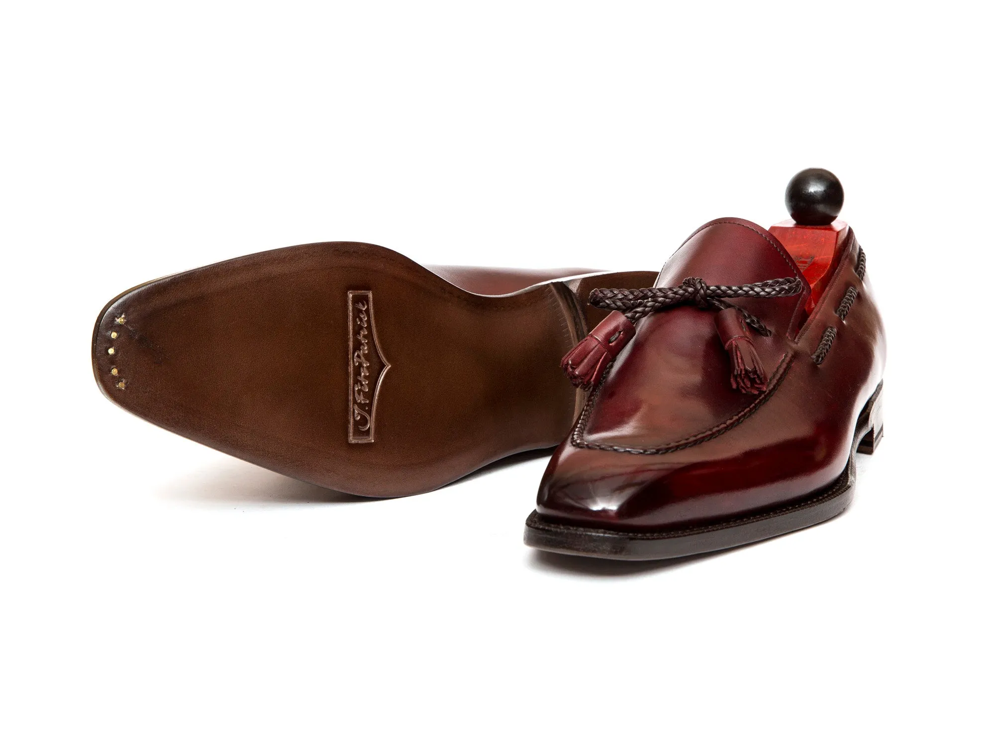 Issaquah - MTO - Burgundy Calf - LPB Last - Single Leather Sole