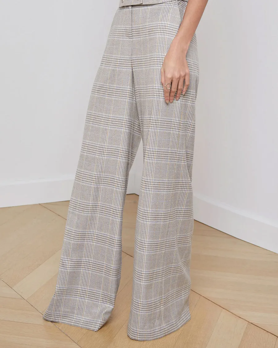 Ivory & Natural Pilar Wide Leg Pant